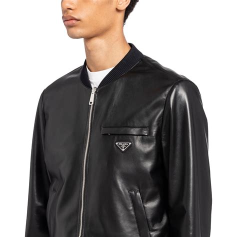 prada reversible bomber jacket|prada bomber jackets women's.